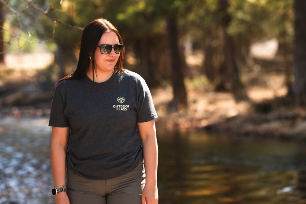 OutdoorClass Charcoal Tee