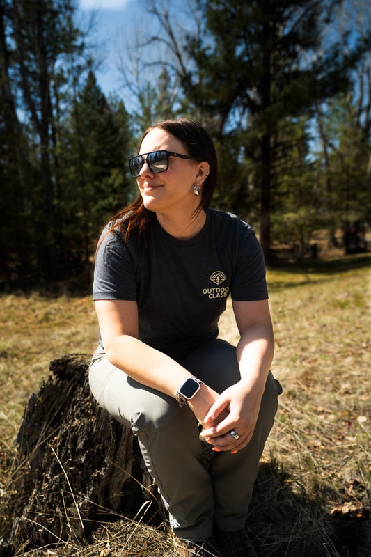 OutdoorClass Charcoal Tee