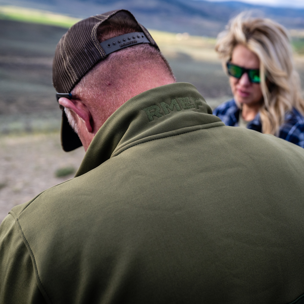 RMEF 1/4-Zip Pullover