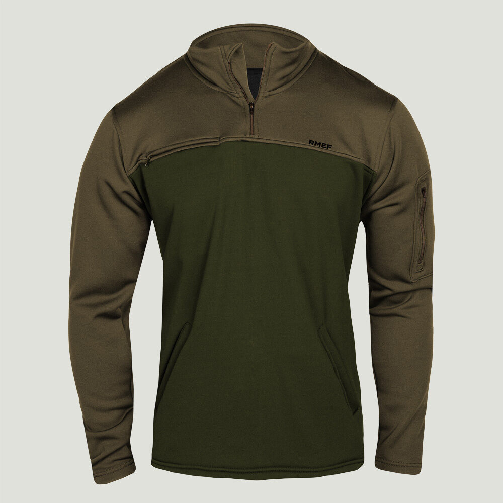 RMEF 1/4-Zip Pullover