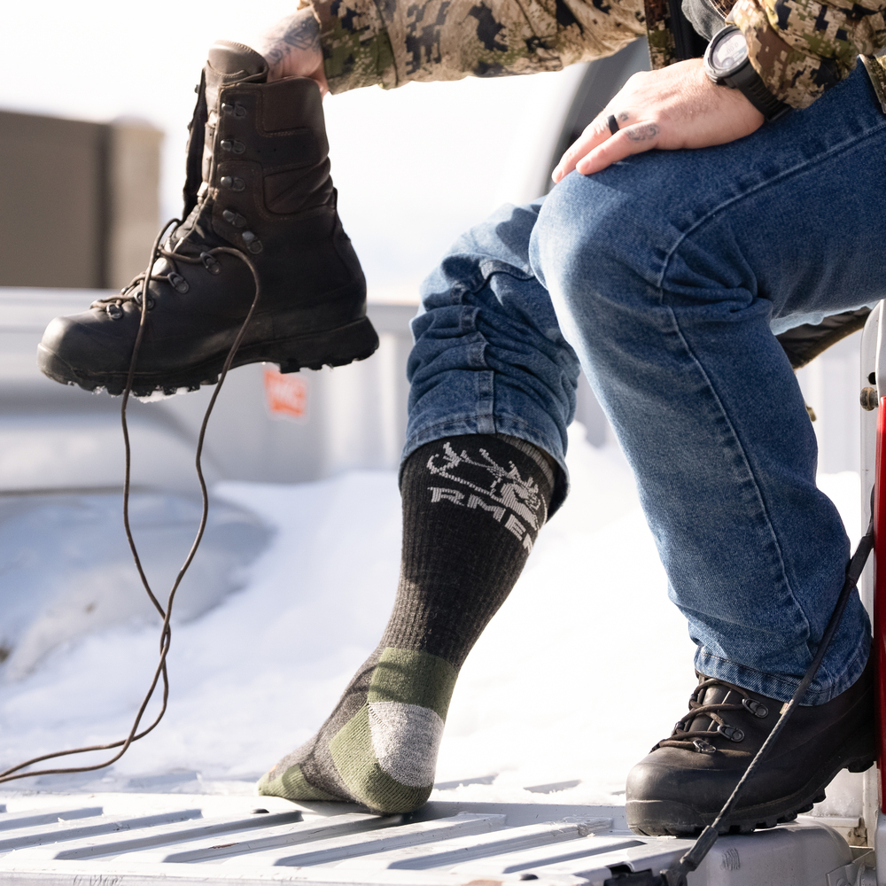 RMEF Yellowstone Socks